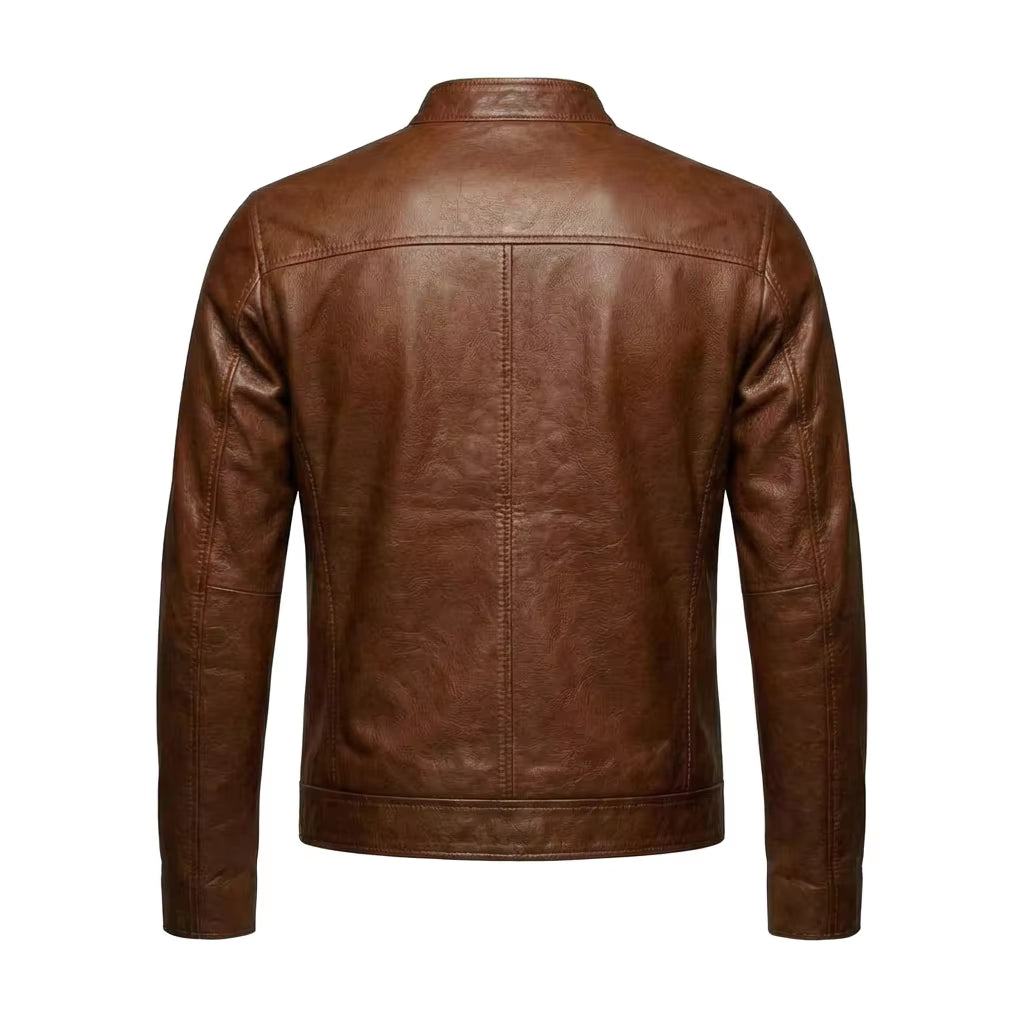 Charles Brown Leather Jacket