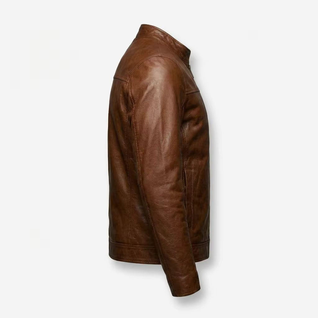 Charles Brown Leather Jacket